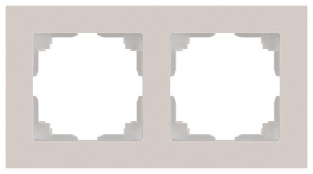 Рамка 2-м СП Accent 6-502-06 перламутр. Intro Б0063768 Рамка 2-м СП Accent 6-502-06 перламутр. Intro Б0063768