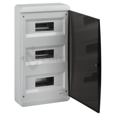Корпус навесной COMFORT ЩРН-П-36 IP41 пластик. прозр. крышка бел. bs36cw Эра Б0067248