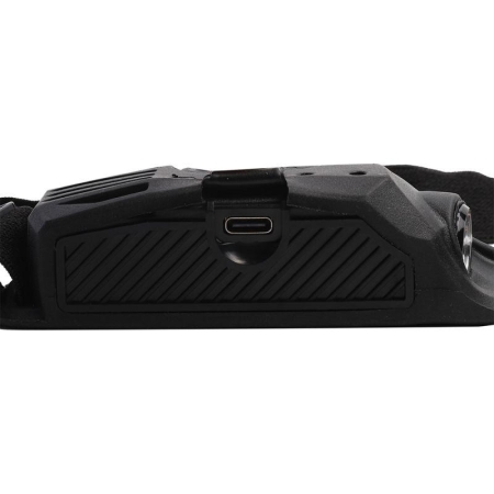 Фонарь аккумуляторный налобный 3.7В лента 2 LED 3Вт 4 режима сенсор Type-C бокс LED53416 черн. Camelion 15748