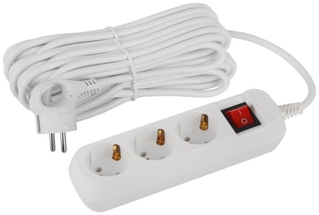 Удлинитель 3х10м с заземл. с выкл. ПВС 3х1 UDL-16-3100-ES Greenline Эра Б0065040 Удлинитель 3х10м с заземл. с выкл. ПВС 3х1 UDL-16-3100-ES Greenline Эра Б0065040