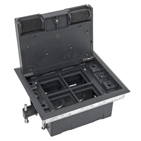 Лючок напольный C-Line 8 (с приборной рамкой) EKF cl-ln-8 Лючок напольный C-Line 8 (с приборной рамкой) EKF cl-ln-8