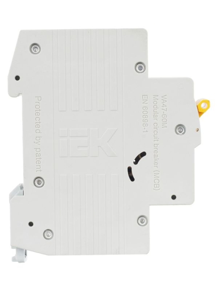 Выключатель автоматический модульный 1п C 63А 6кА ВА47-60M KARAT IEK MVA31-1-063-C