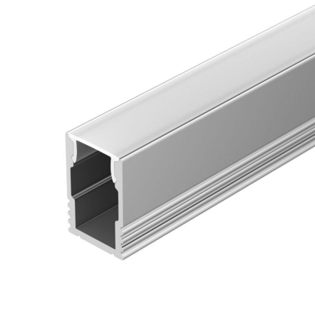 Профиль SL-MINI-8-H12-2000 ANOD+OPAL L2000 с экраном алюм. Arlight 036833