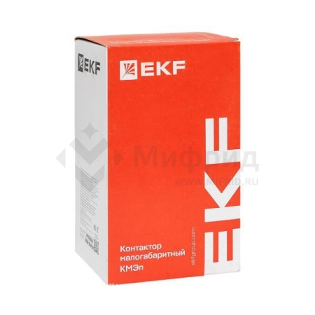 Контактор КМЭп 25А кат. 24В DC 1НО PROxima EKF ctr-s-25-24-p