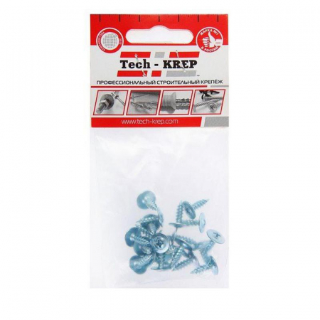 Саморез усиленный для тонкого метал. листа 4.2х13 (пакет) (уп.22шт) Tech-Krep PRO/Zitar 102387