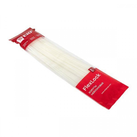 Хомут P6.6 4.8х400 FlexLock стандартный бел. (уп.100шт) PROxima EKF plc-fl-ctsw-4.8x400 Хомут P6.6 4.8х400 FlexLock стандартный бел. (уп.100шт) PROxima EKF plc-fl-ctsw-4.8x400