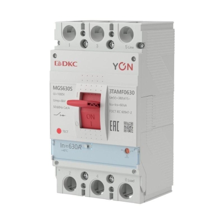 Выключатель автоматический MGS630 3P 504-630A 60kA YON MGS630S-3TAMF0630 Выключатель автоматический MGS630 3P 504-630A 60kA YON MGS630S-3TAMF0630
