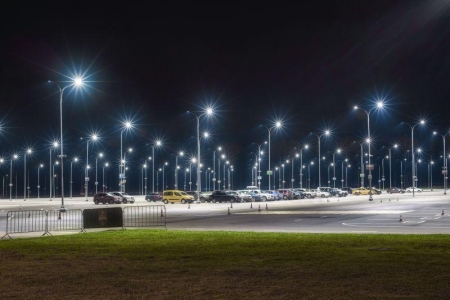 Светильник светодиодный ДКУ 1002-150Д 5000К IP65 уличный консольный сер. IEK LDKU0-1002-150-5000-K03