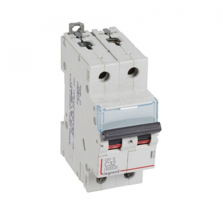 Выключатель автоматический модульный 2п C 32А 6кА DX3-E 6000 2мод. 230/400В Leg 407280 Выключатель автоматический модульный 2п C 32А 6кА DX3-E 6000 2мод. 230/400В Leg 407280