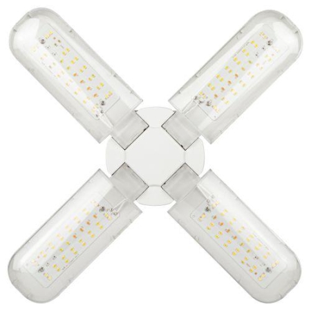 Лампа светодиодная FITO-36W-Rа90-E27-FOLD 36Вт Е27 4-лепестковая для растений полноспектральная Эра Б0061430 Лампа светодиодная FITO-36W-Rа90-E27-FOLD 36Вт Е27 4-лепестковая для растений полноспектральная Эра Б0061430