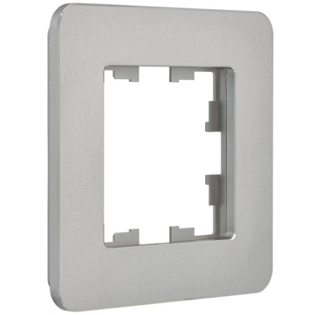 Рамка 1-м BRITE РУ-1-1-Бр метал. алюм. RE IEK BR-M12-M-01-K47 Рамка 1-м BRITE РУ-1-1-Бр метал. алюм. RE IEK BR-M12-M-01-K47