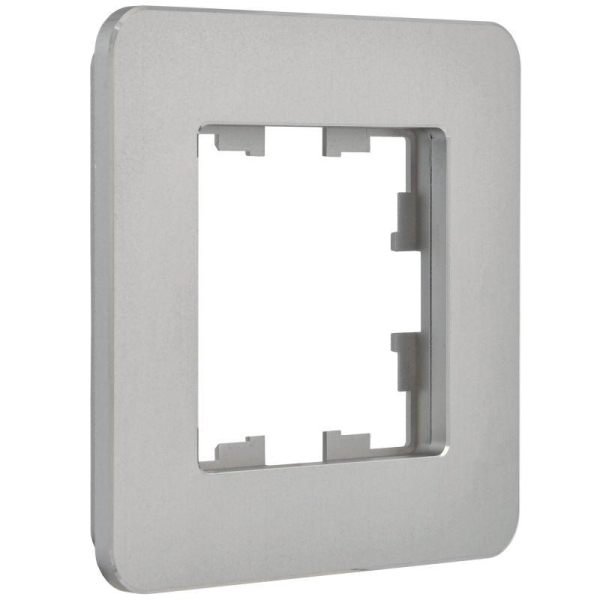 Рамка 1-м BRITE РУ-1-1-Бр метал. алюм. RE IEK BR-M12-M-01-K47 Рамка 1-м BRITE РУ-1-1-Бр метал. алюм. RE IEK BR-M12-M-01-K47