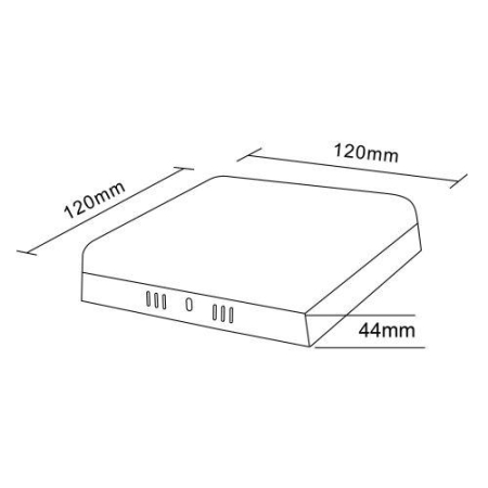 Светильник светодиодный LED 16-18-6K 18Вт 6500К накладной квадратный ЭРА Б0054339 Светильник светодиодный LED 16-18-6K 18Вт 6500К накладной квадратный ЭРА Б0054339