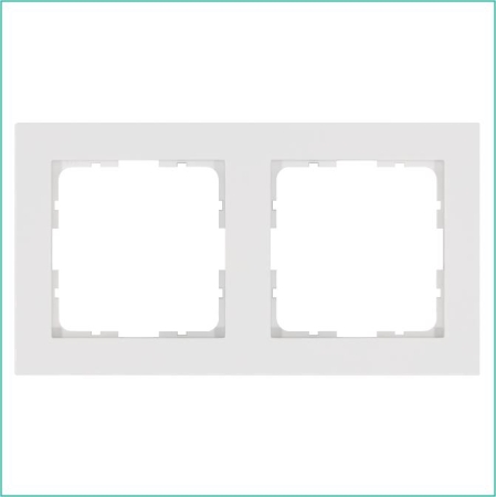 Рамка 2-м G-Classic бел. глянцевый Jasmart G1002W Рамка 2-м G-Classic бел. глянцевый Jasmart G1002W