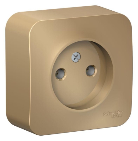 Розетка 1-м ОП Blanca 16А IP20 250В без заземл. без защ. шторок титан SE BLNRA000104 Розетка 1-м ОП Blanca 16А IP20 250В без заземл. без защ. шторок титан SE BLNRA000104