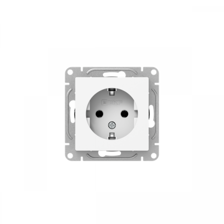 Розетка СП Эпика 16А с заземл. без защ. шторок механизм бел. EKF UP1-SOW-110 Розетка СП Эпика 16А с заземл. без защ. шторок механизм бел. EKF UP1-SOW-110