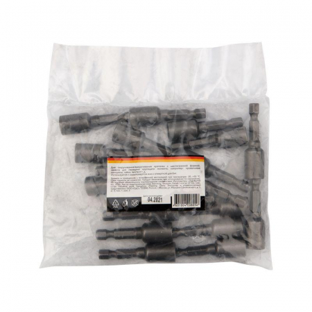 Ключ-насадка 8х48мм 1/4дюйм магнитная (уп.20шт) Kranz KR-92-0401 Ключ-насадка 8х48мм 1/4дюйм магнитная (уп.20шт) Kranz KR-92-0401