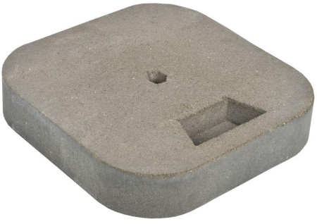 Основание бетонное 400х400х50мм для мачты IEK ZML10D-CB-08-400 Основание бетонное 400х400х50мм для мачты IEK ZML10D-CB-08-400