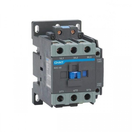 Контактор NXC-65 65А кат. 220В AC 1НО+1НЗ AC-3 (R) CHINT 836796 Контактор NXC-65 65А кат. 220В AC 1НО+1НЗ AC-3 (R) CHINT 836796