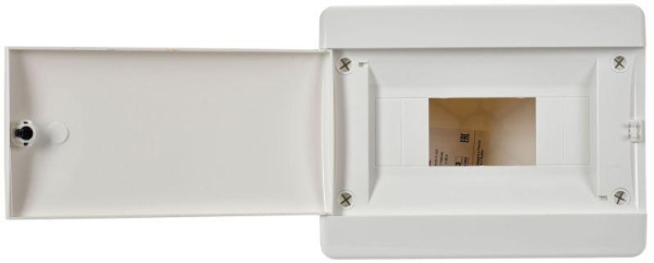 Корпус ЩРВ-П-8 UNION Compact IP41 бел. дверь пластик. IEK UIC-KP13-V-08-41-K01