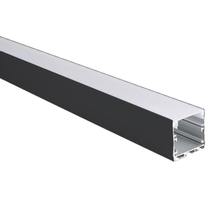 Профиль накладной PAL 3535-BLACK (комплект 2м 2глухих заглушки рассеиватель матов. 4клипсы крепежных) 2м анод. Pro JazzWay 5059054 Профиль накладной PAL 3535-BLACK (комплект 2м 2глухих заглушки рассеиватель матов. 4клипсы крепежных) 2м анод. Pro JazzWay 5059054