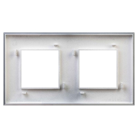 Рамка 2-м 4мод. Avanti "Закаленная сталь" DKC 4404904 Рамка 2-м 4мод. Avanti "Закаленная сталь" DKC 4404904