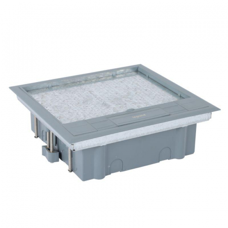 Коробка напольная 12мод. (2х6) для горизонт. размещ. электроустан. оборуд. с пластик. крышкой Leg 088172 Коробка напольная 12мод. (2х6) для горизонт. размещ. электроустан. оборуд. с пластик. крышкой Leg 088172