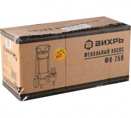Насос фекальный ФН-750 Вихрь 68/5/3 Насос фекальный ФН-750 Вихрь 68/5/3