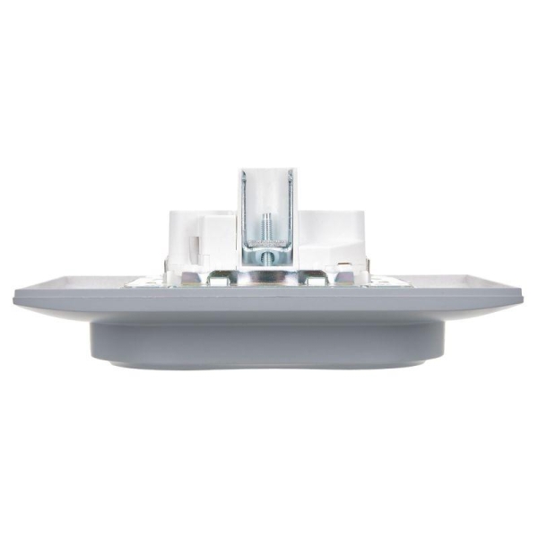 Розетка 2-м SKANDY 16А с заземл. защ. шторки в сборе SK-R07Gr сер. IEK SK-R24-16-K03-F