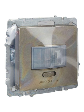 Датчик движения BRITE ДС10-1-БрШ механизм шампань IEK BR-MS10-N-150-05-K37