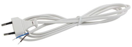 Шнур для бра 1.8м ШВВП 2х0.5 бел. UX-ШВВП-1.8m-W ЭРА Б0044069 Шнур для бра 1.8м ШВВП 2х0.5 бел. UX-ШВВП-1.8m-W ЭРА Б0044069