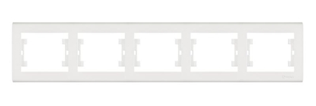 Рамка 5-м Manolya горизонт. бел. Makel 41001705