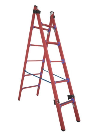 Лестница-стремянка диэлектрическая ССД-У 2х5 универс. двухсекционная Антиток Д242761