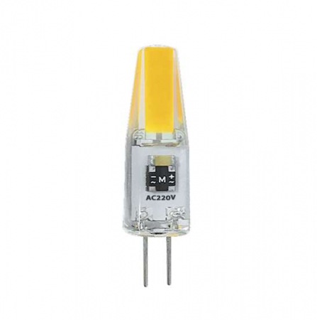 Лампа светодиодная PLED-G4 COB 3Вт капсульная 5500К холод. бел. G4 240лм 220В JazzWay 2857477 Лампа светодиодная PLED-G4 COB 3Вт капсульная 5500К холод. бел. G4 240лм 220В JazzWay 2857477