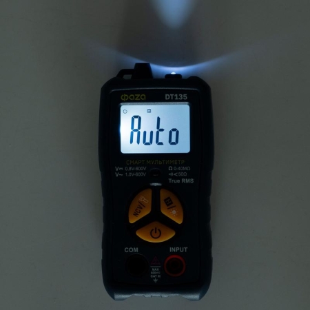 Мультиметр смарт цифровой DT135 карманный встроен. фонарь ФАZА 5061262 Мультиметр смарт цифровой DT135 карманный встроен. фонарь ФАZА 5061262