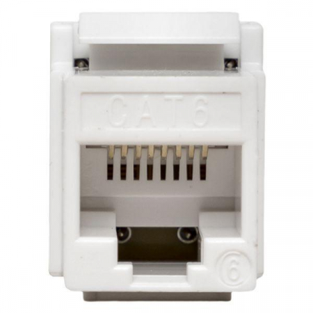Модуль Keystone RJ45 кат.6 неэкранир. 110 IDC 180град. бел. TERACOM PRO EKF TRP-KSTN-180D-6UTP-WH Модуль Keystone RJ45 кат.6 неэкранир. 110 IDC 180град. бел. TERACOM PRO EKF TRP-KSTN-180D-6UTP-WH