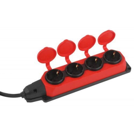 Удлинитель 4х40м с заземл. IP44 UK-4e-3x1.5-40m-IP44(KG) каучук КГ 3х1.5 Эра Б0057589 Удлинитель 4х40м с заземл. IP44 UK-4e-3x1.5-40m-IP44(KG) каучук КГ 3х1.5 Эра Б0057589