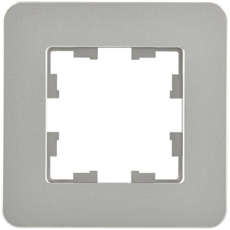 Рамка 1-м BRITE РУ-1-1-Бр метал. алюм. RE IEK BR-M12-M-01-K47 Рамка 1-м BRITE РУ-1-1-Бр метал. алюм. RE IEK BR-M12-M-01-K47