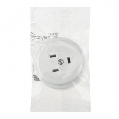 Розетка силовая 40А 250В IP20 для электроплиты с заземл. Rexant 11-8520 Розетка силовая 40А 250В IP20 для электроплиты с заземл. Rexant 11-8520