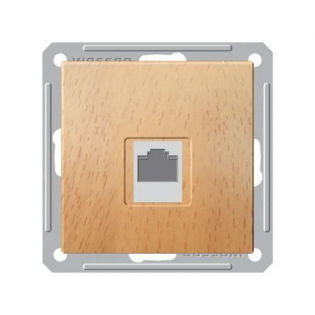 Розетка компьютерная СП W59 RJ45 кат.5E механизм бук SchE RSI-152K5E-8-86 Розетка компьютерная СП W59 RJ45 кат.5E механизм бук SchE RSI-152K5E-8-86