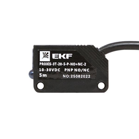 Датчик оптический бесконтактный EKF PROXIS-3T-20-5-P-NO+NC-2 Датчик оптический бесконтактный EKF PROXIS-3T-20-5-P-NO+NC-2