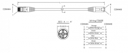 Патч-корд PC-LPM-STP-RJ45-RJ45-C5e-3M-LSZH-GY F/UTP экранир. кат.5e LSZH 3м сер. Hyperline 42338 Патч-корд PC-LPM-STP-RJ45-RJ45-C5e-3M-LSZH-GY F/UTP экранир. кат.5e LSZH 3м сер. Hyperline 42338