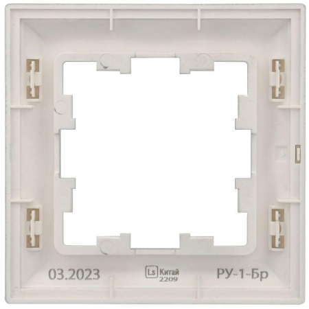 Рамка 1-м BRITE РУ-1-Бр алюм./алюм. IEK BR-M12-12-K47 Рамка 1-м BRITE РУ-1-Бр алюм./алюм. IEK BR-M12-12-K47