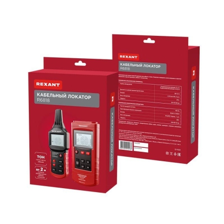 Локатор кабельный R6818 Rexant 12-1024 Локатор кабельный R6818 Rexant 12-1024