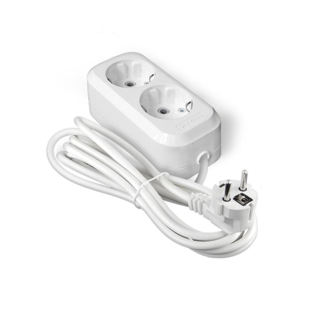 Удлинитель 2х5м с заземл. IP20 Е-302А ПВС 3х1.5 Universal 1719 Удлинитель 2х5м с заземл. IP20 Е-302А ПВС 3х1.5 Universal 1719