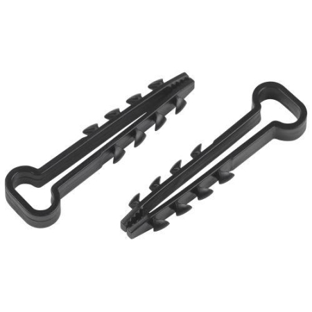 Дюбель-хомут 5-8мм для плоского кабеля NO-224-564 черн. (уп.10шт) Эра Б0066298 Дюбель-хомут 5-8мм для плоского кабеля NO-224-564 черн. (уп.10шт) Эра Б0066298