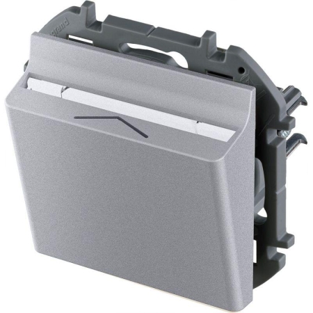 Выключатель Inspiria для гостиничных номеров механизм алюм. IEK 673802 Выключатель Inspiria для гостиничных номеров механизм алюм. IEK 673802