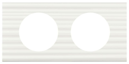 Рамка 2-м Celiane Corian бел. рельеф Leg 069012 Рамка 2-м Celiane Corian бел. рельеф Leg 069012