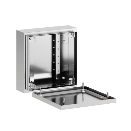 Корпус клеммный SDI из нержавеющей стали AISI316 200х200х80мм DKC R5SDI228-316 Корпус клеммный SDI из нержавеющей стали AISI316 200х200х80мм DKC R5SDI228-316