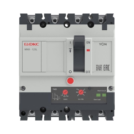 Выключатель автоматический 3N 100А 70кА pro MNX125L при AC415V расцепитель TMD YON MNX125L3NTMD0100 Выключатель автоматический 3N 100А 70кА pro MNX125L при AC415V расцепитель TMD YON MNX125L3NTMD0100